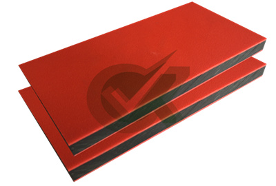 <h3>thick red on black two lor hdpe sheet for Teaching Tools</h3>
